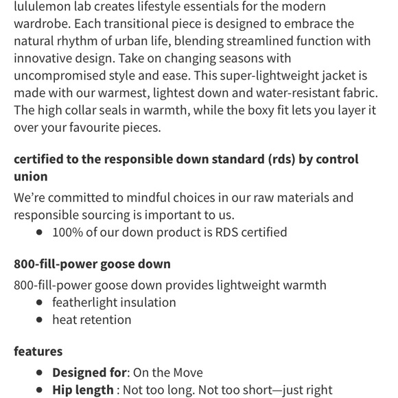 Lululemon Aurora Lab puffer jacket - Picture 12 of 12